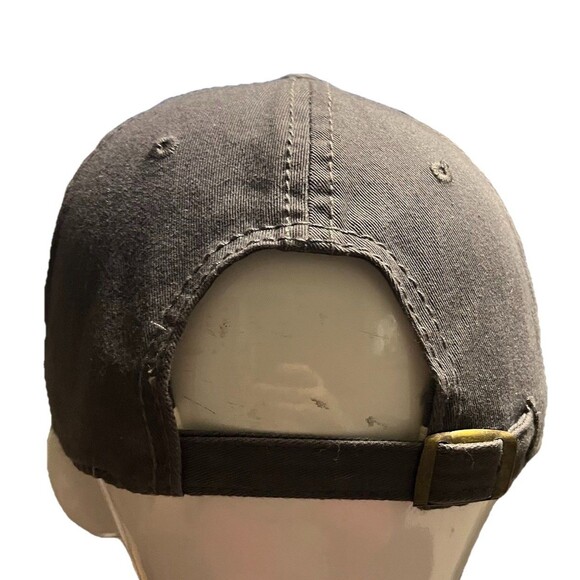 We People Pavilion Lake People Gray Distressed Baseball Hat Cap Adjustable OSFM - Picture 2 of 11